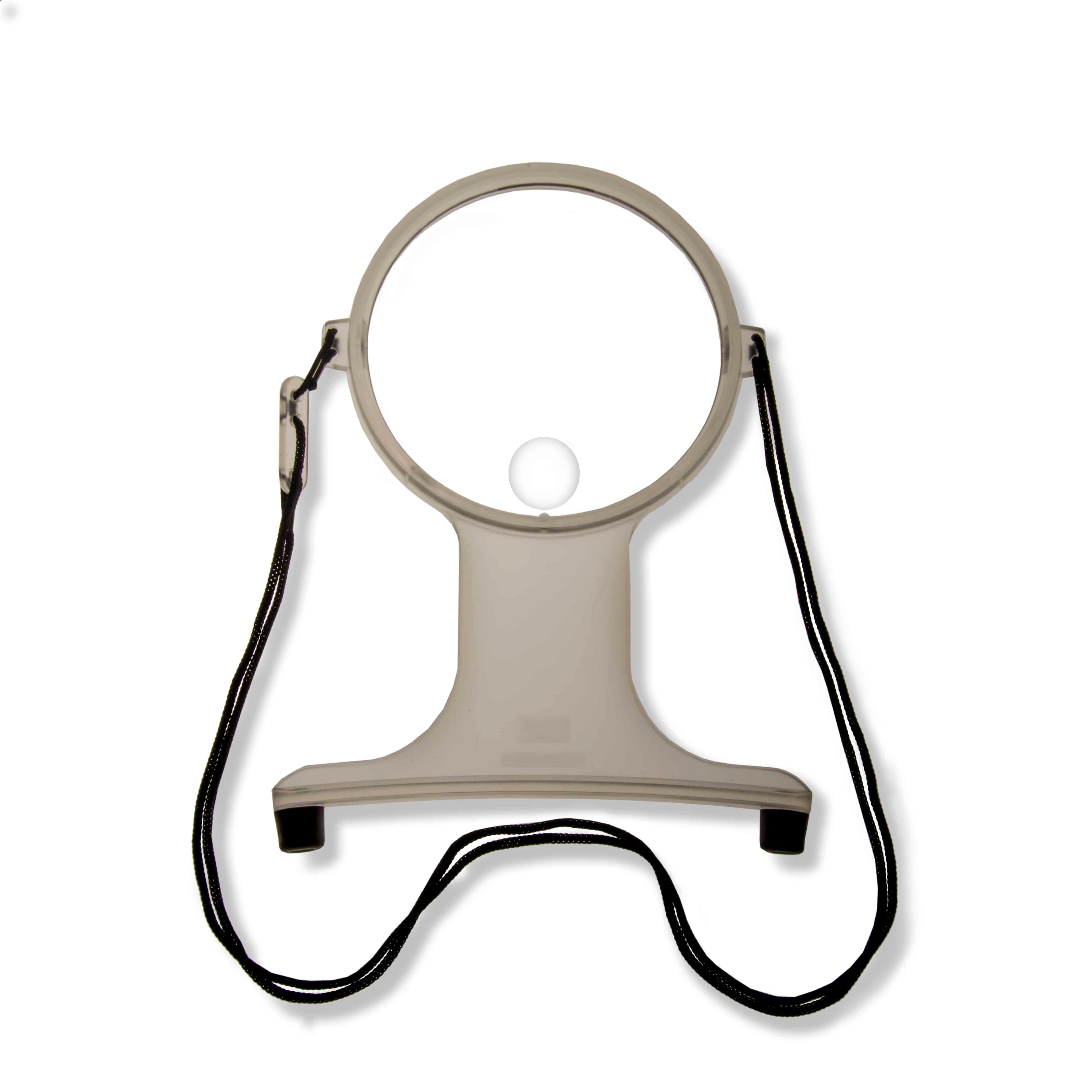 2x/4x HandsFree Magnifier (White)