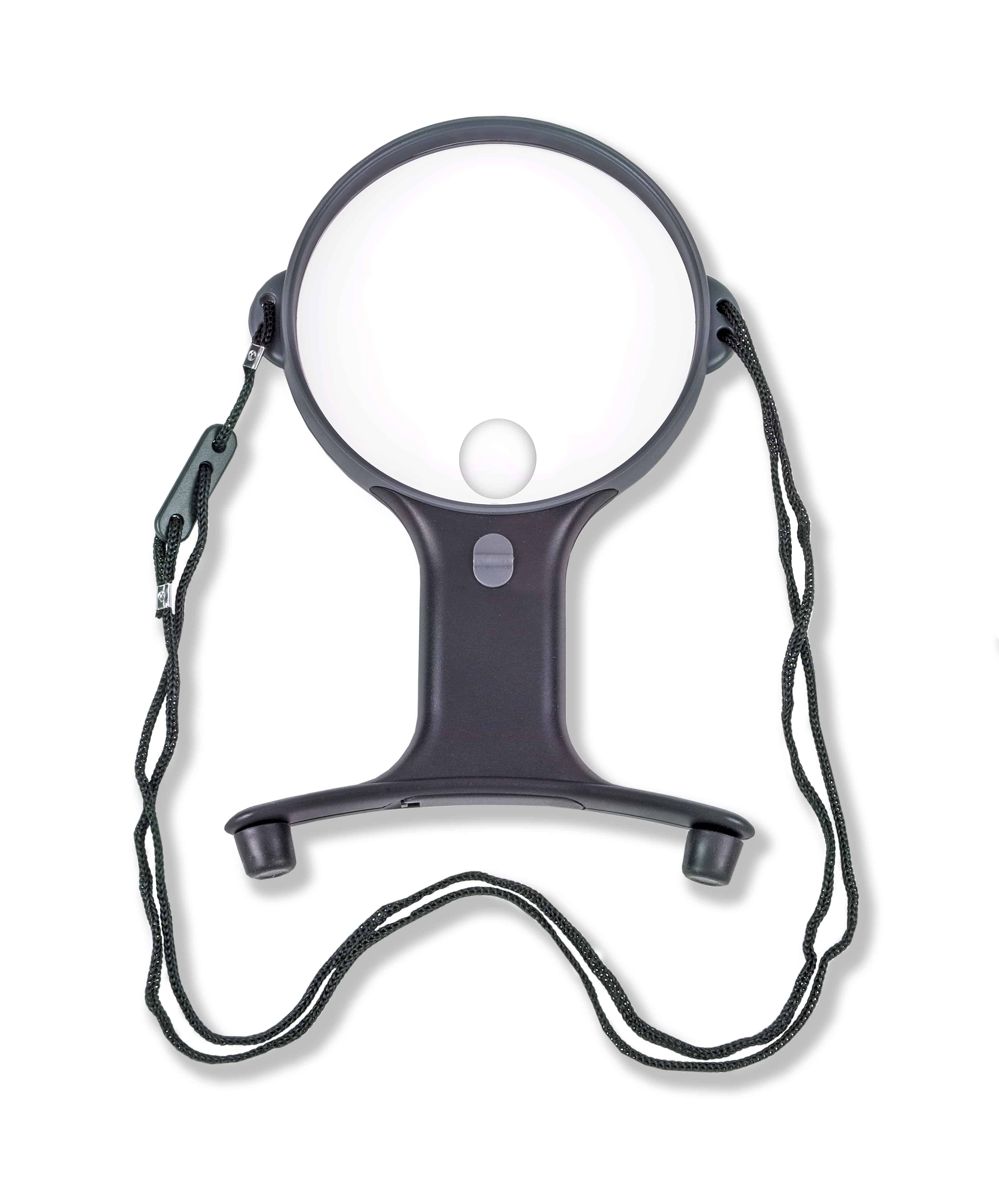 2x/4x HandsFree Magnifier w/LED