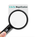 2.5x/5x Illuminated Magnifier w/LED