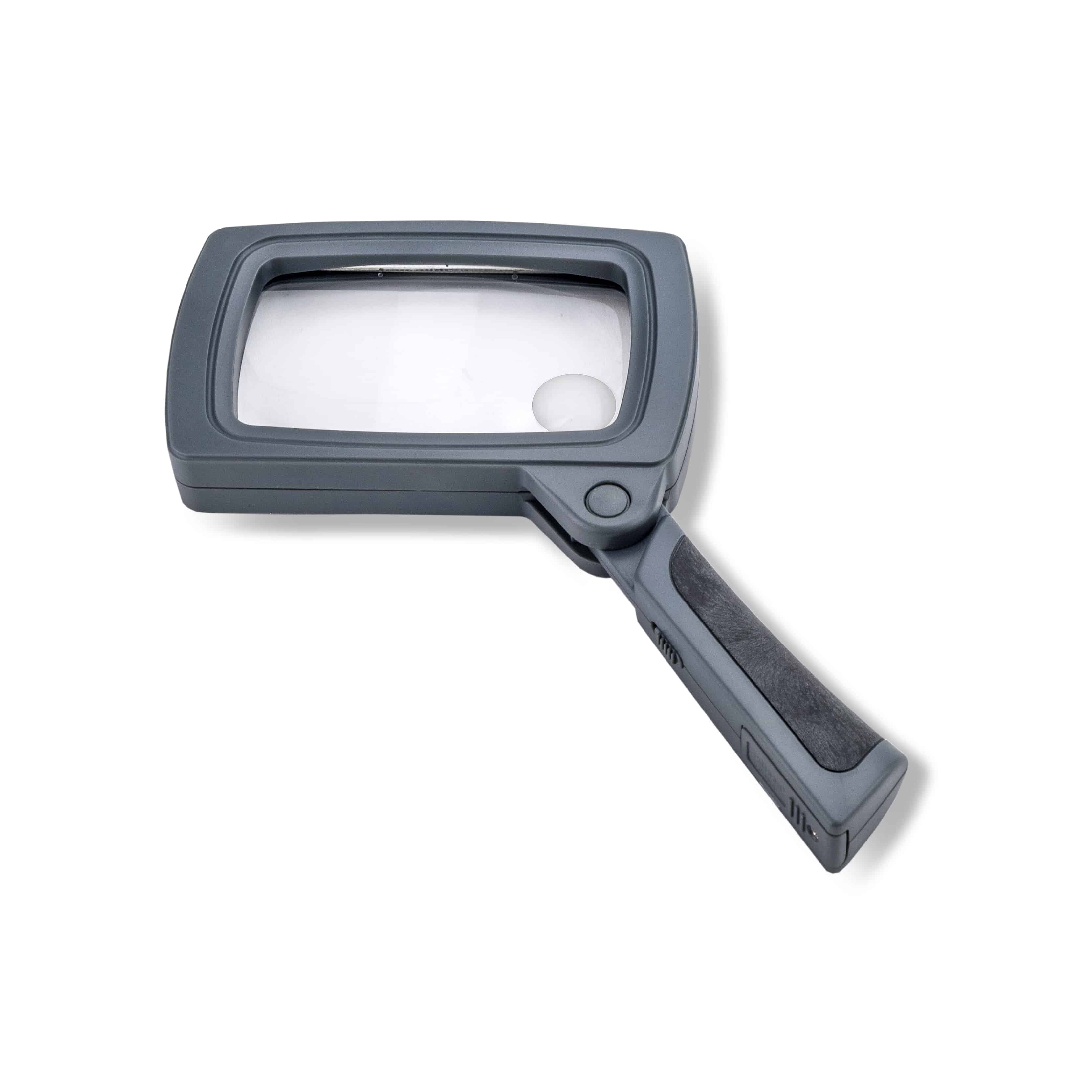 2x/6.5x Folding Handle Magnifier
