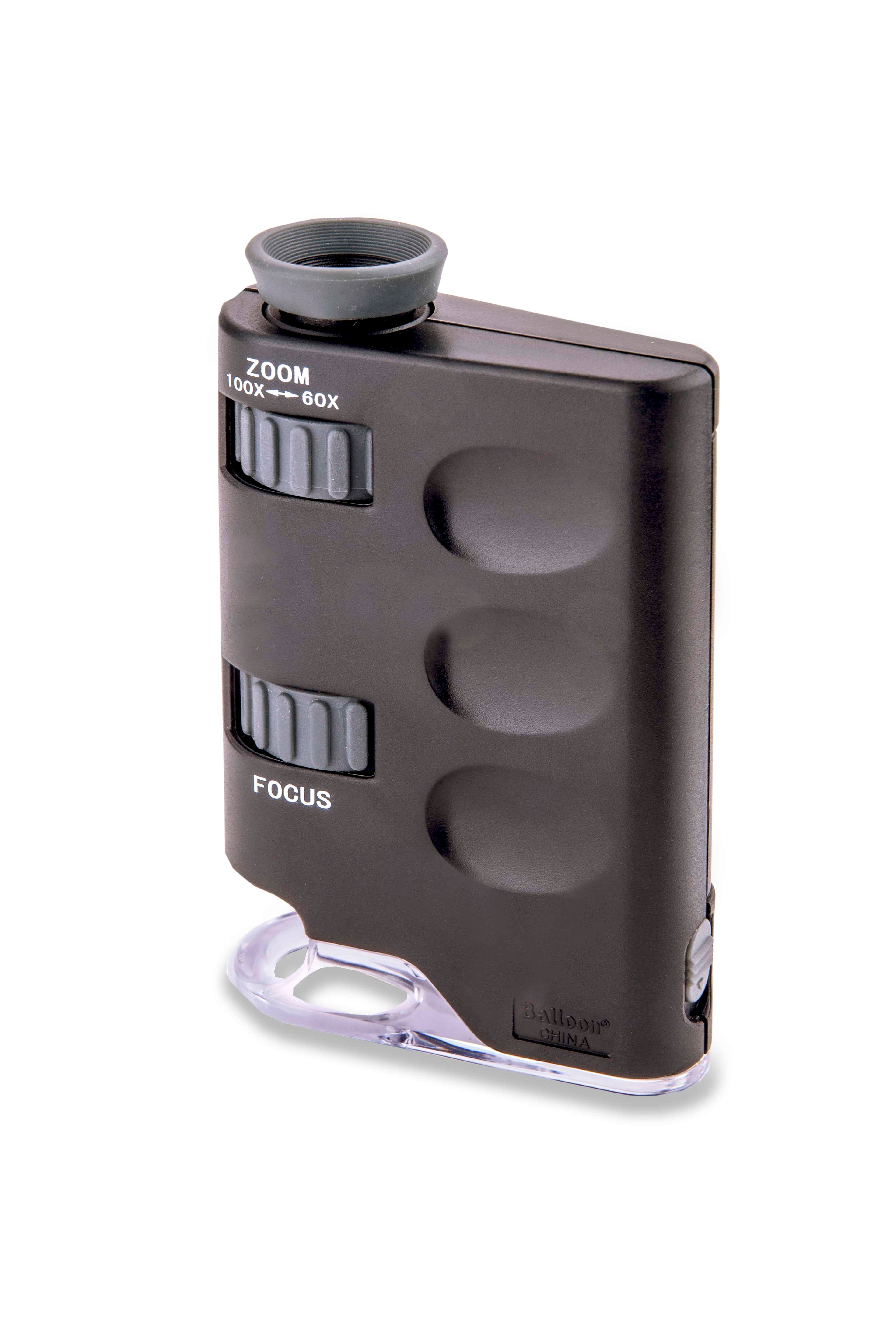 60x-75x LED Pocket Microscope