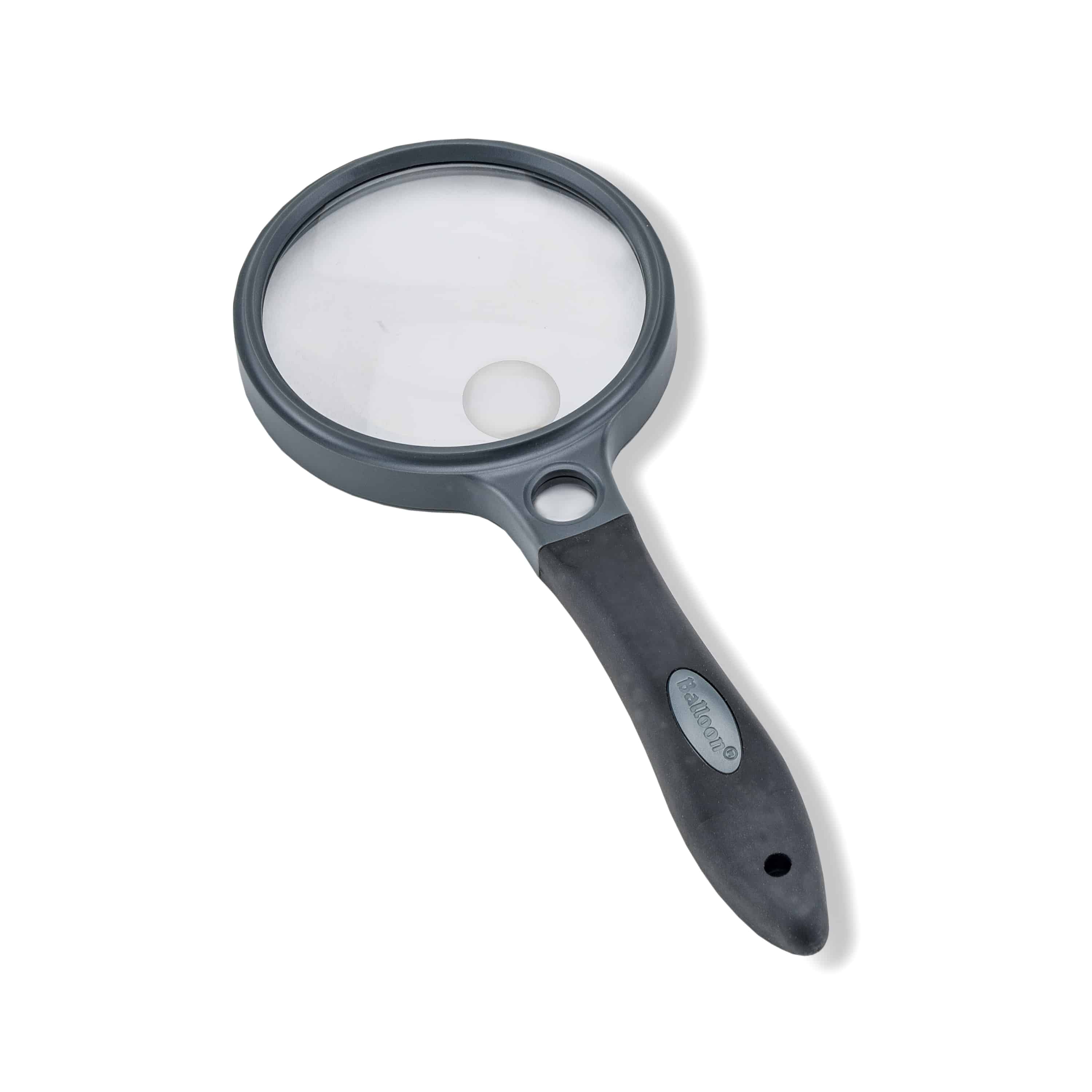 2x/4x/10x Rubber Handle Magnifier- 90mm