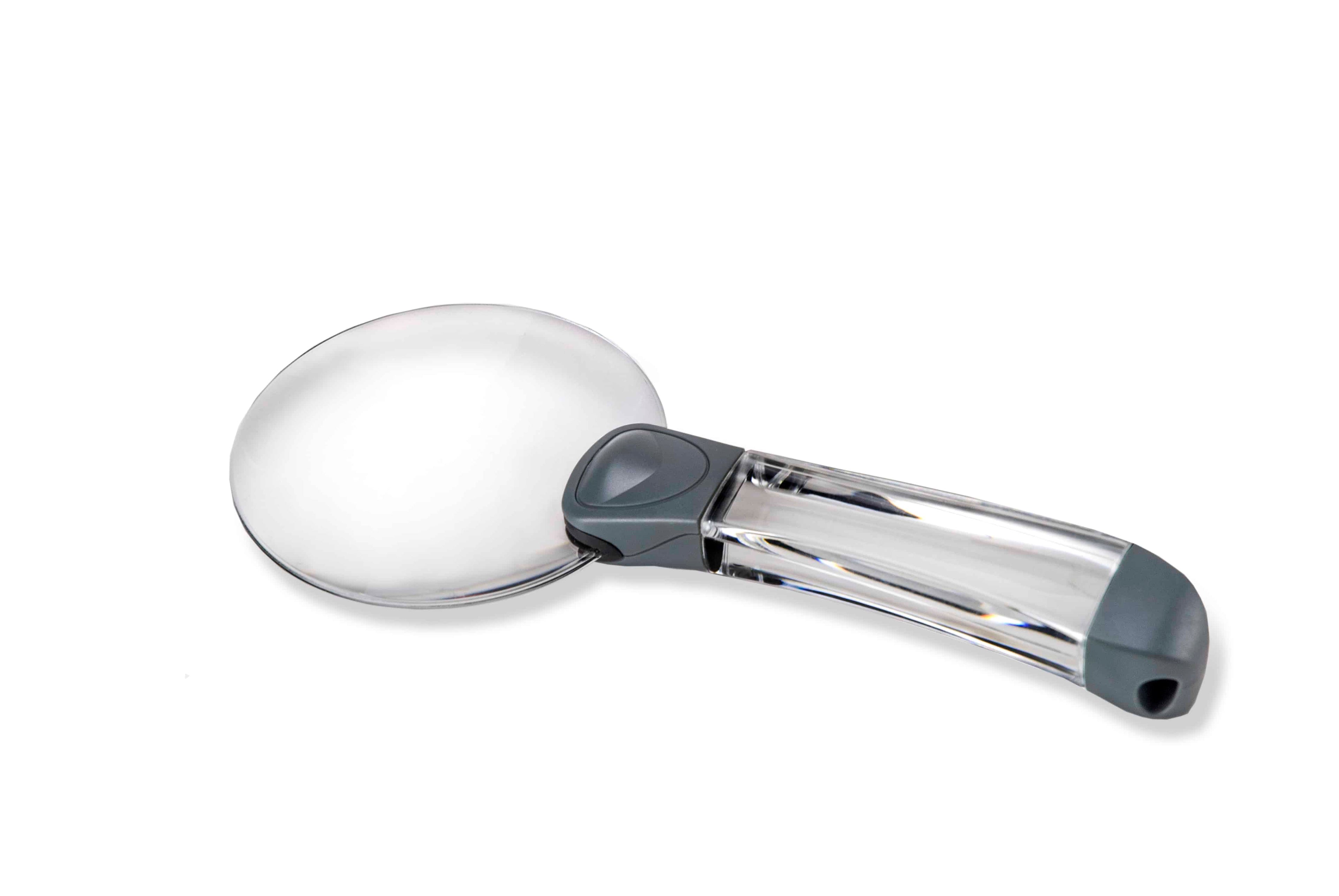 2x 90mm Rimless Magnifier w/ Clear Handle