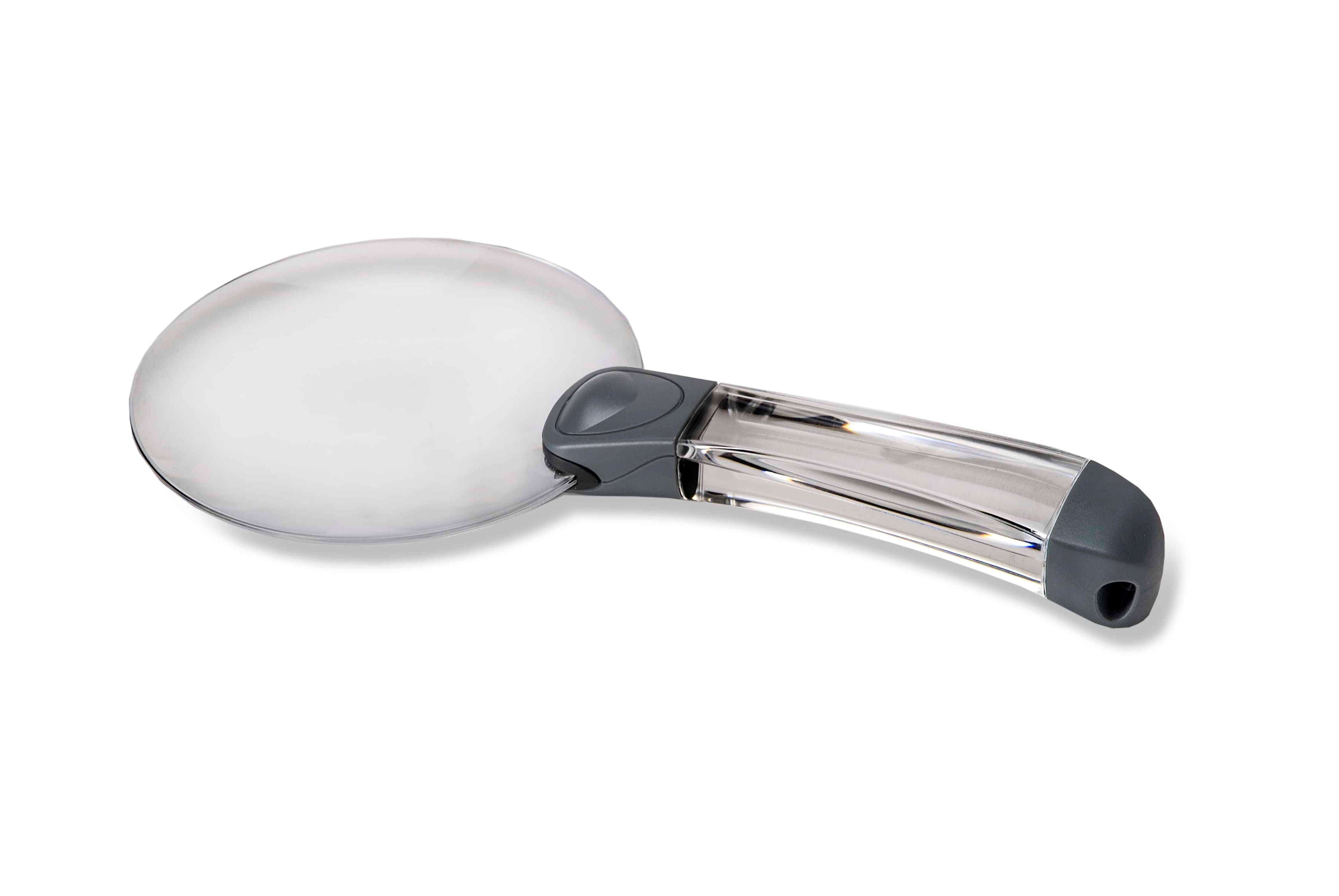 2x 110mm Rimless Magnifier w/ Clear Handle