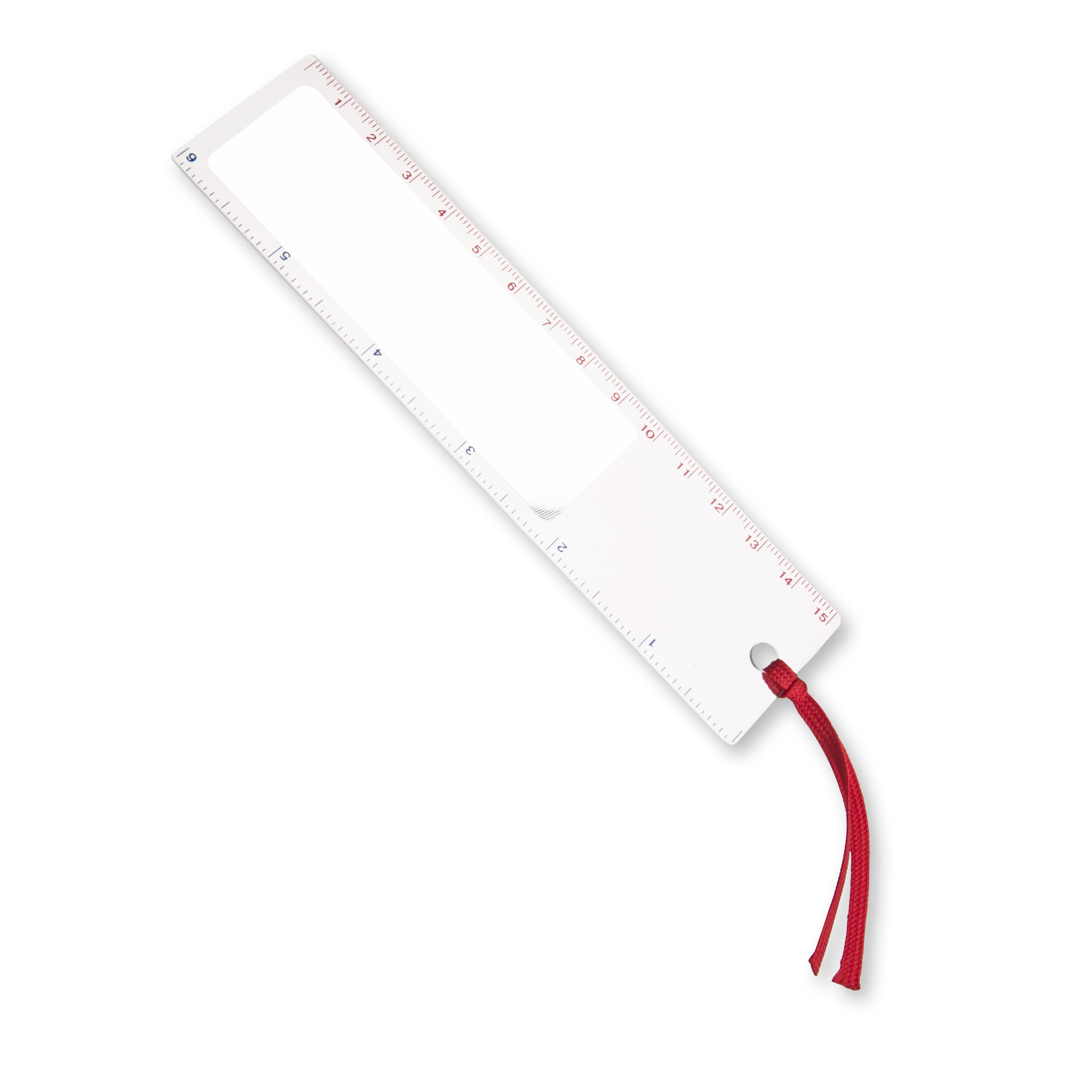 2.5x Bookmark Magnifier w/ Scale